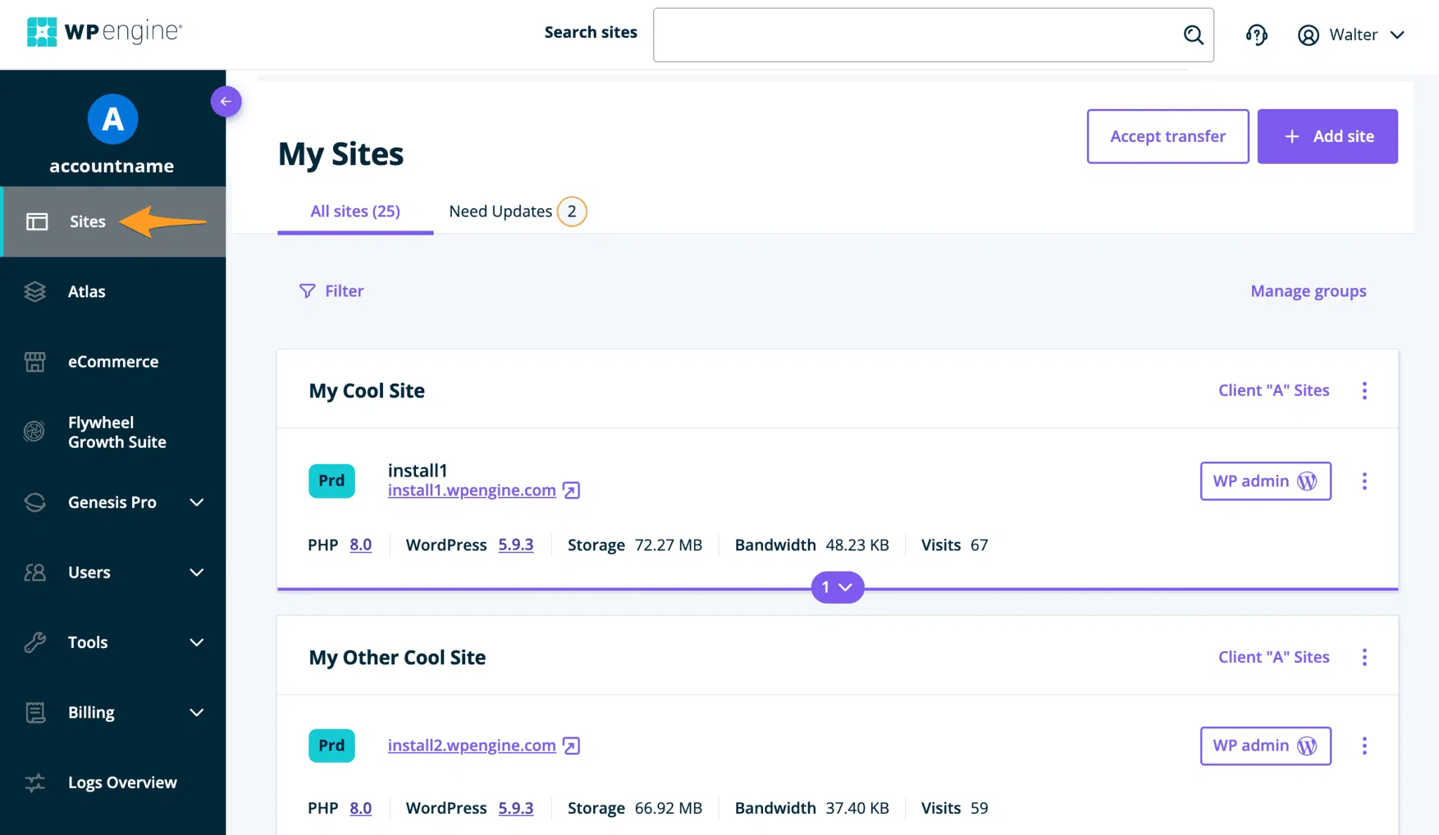 WP Engine Hosting